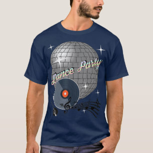 Camiseta Dance Party DJ Rave Disco Fashion Hipster