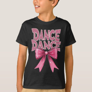 Camiseta Dance Pink Dancing Arco Cuz Balé Considerando Cl G