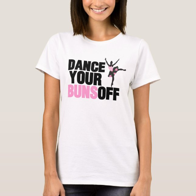 Camiseta Dance Seus Peitos Fora De T-Shirts (Frente)