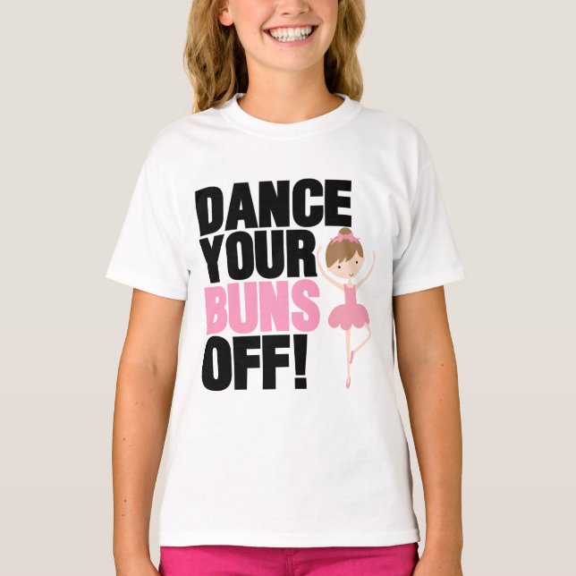 Camiseta Dance Seus Peitos Fora De T-Shirts (Frente)