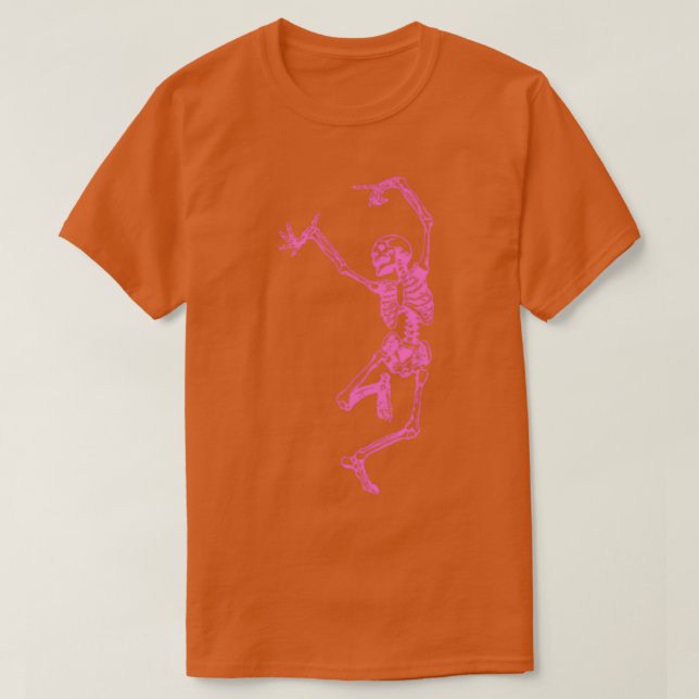 Camiseta Dance With Pink Death (Frente do Design)
