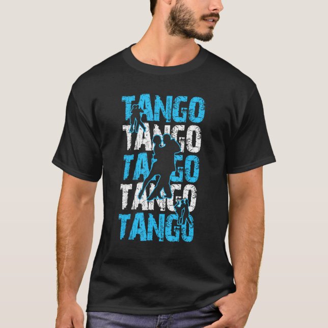 Camiseta Dancer Dancing Argentinian Roots Argentina Tango (Frente)
