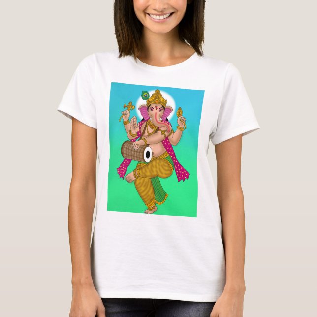 Camiseta Dancing Ganesha T-Shirt (Frente)