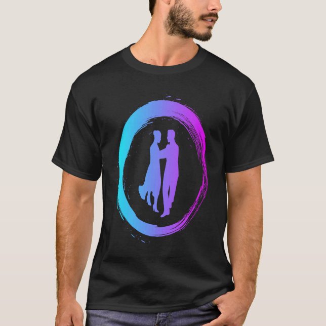 Camiseta Dancing standard dance dance school couple dances  (Frente)