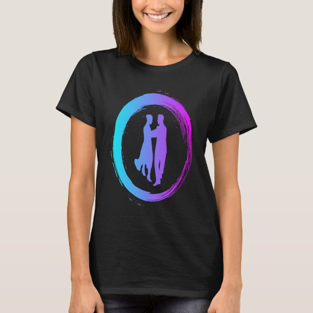 Camiseta Dancing standard dance dance school couple dances  (Frente)