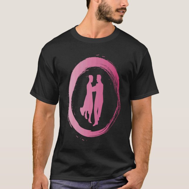 Camiseta Dancing standard dance dance school couple dances (Frente)