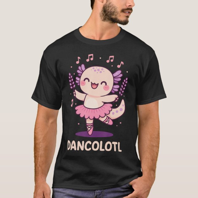 Camiseta Dancolotl Axolotl (Frente)