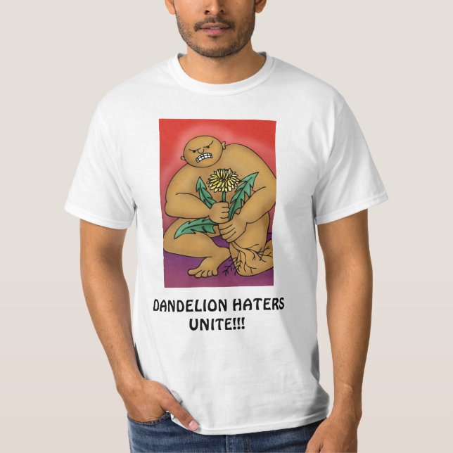 Camiseta Dandelion Hater Unite!! (Frente)