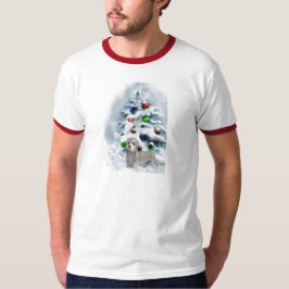 Camiseta Dandie Dinmont Terrier Christmas