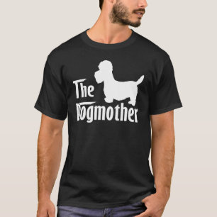 Camiseta Dandie Dinmont Terrier Dog Mãe Dia de as mães