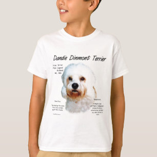Camiseta Dandie Dinmont Terrier History Design