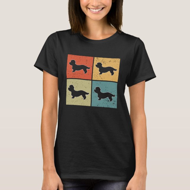 Camiseta Dandie Dinmont Terrier Vintage  2 (Frente)