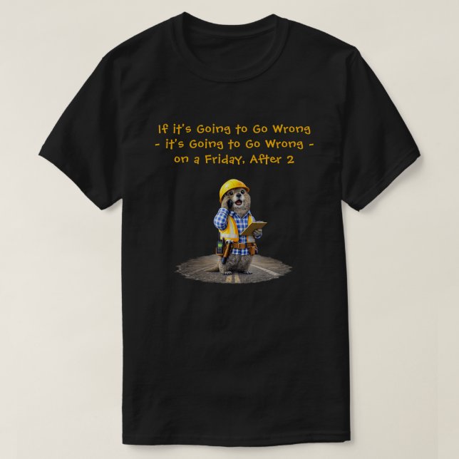 Camiseta "Dando Errado" (1) (Frente do Design)