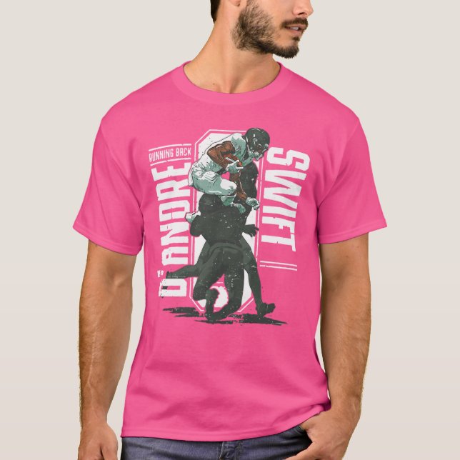 Camiseta D'Andre Swift Philadelphia Hurdle (Frente)