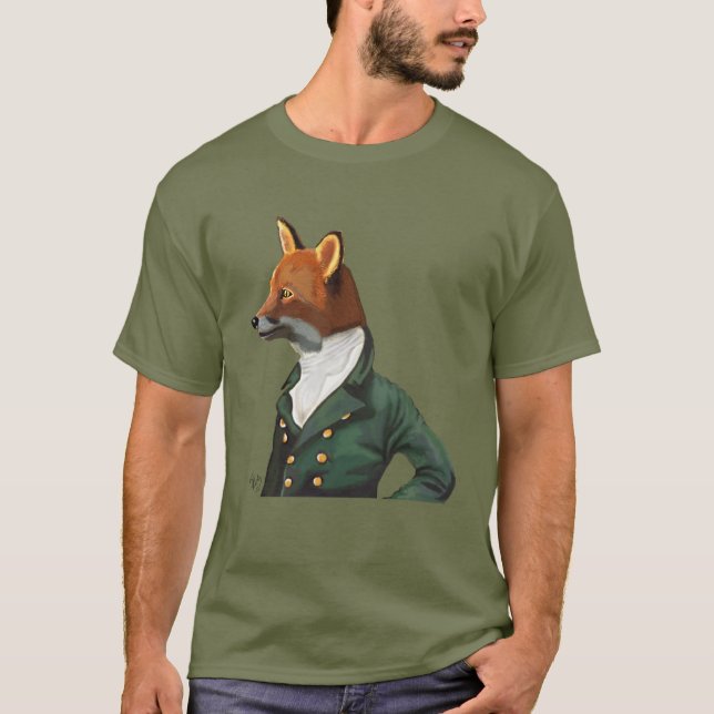 Camiseta Dandy Fox Portrait (Frente)
