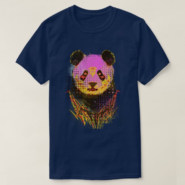 Camiseta Dandy panda (Frente do Design)