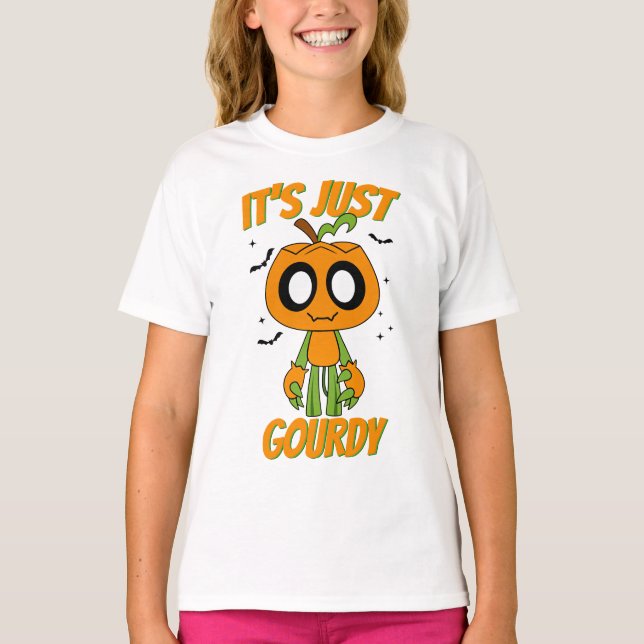 Camiseta Dandy's World Gourdy Halloween (Frente)