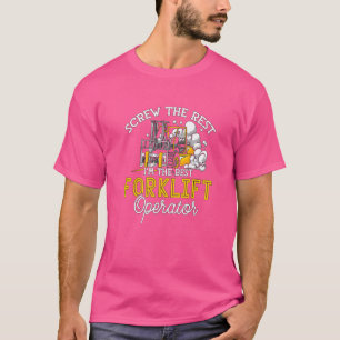Camiseta Dane-se o resto. Sou o melhor garfo de operador de