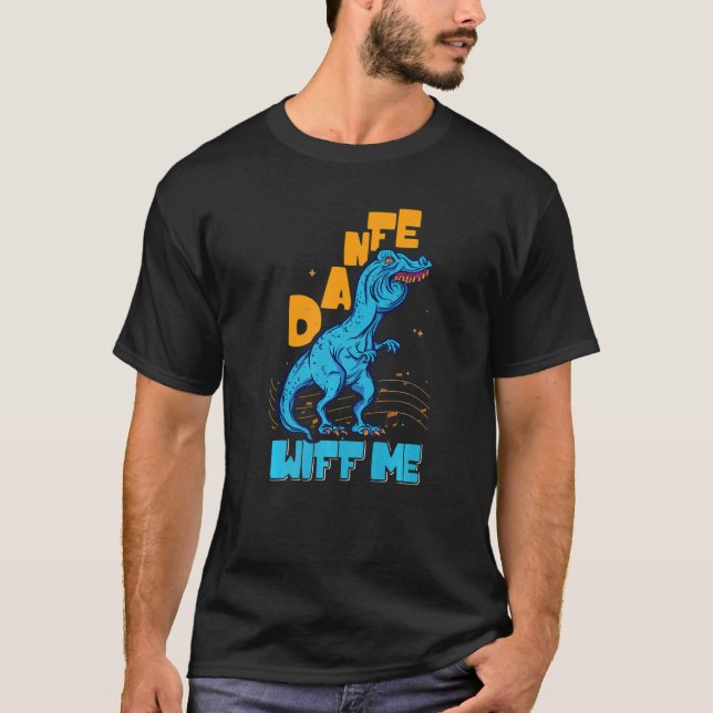 Camiseta Danfe Wiff Me Lisp Rex Dance (Frente)