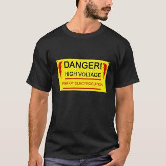 Camiseta Danger, high voltage tee