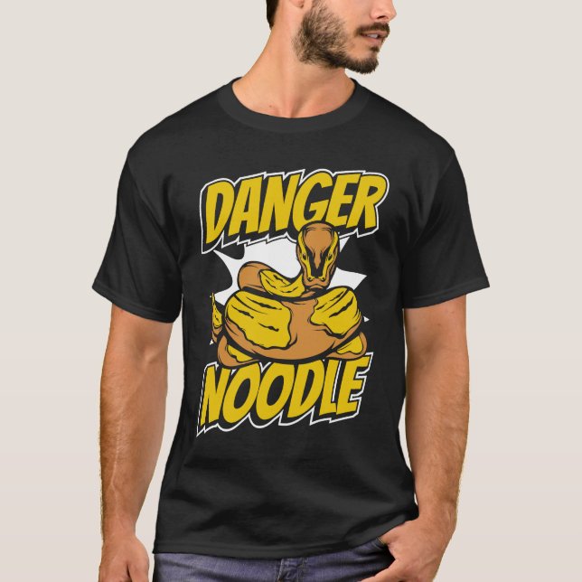 Camiseta Danger Noodle Snake Owner Snake  Banana Ball Pytho (Frente)