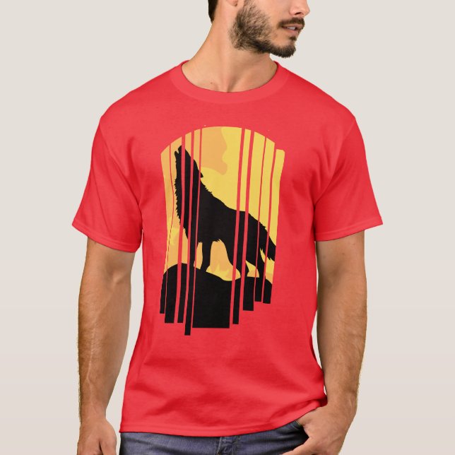 Camiseta Danger Wolf- (Frente)