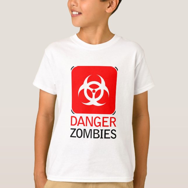 Camiseta Danger Zombies (Frente)
