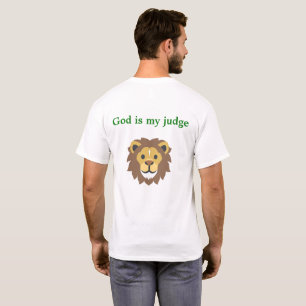Camiseta Daniel (nome) em hebraico com significado (verso)