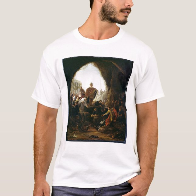 Camiseta Daniel que mata o dragão do Baal (Frente)
