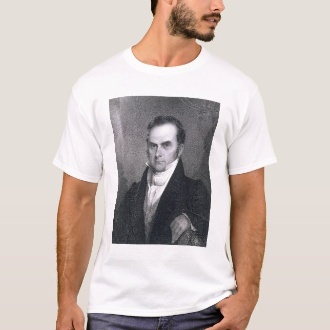 Camiseta Daniel Webster (1782-1852) (gravura) (Frente)