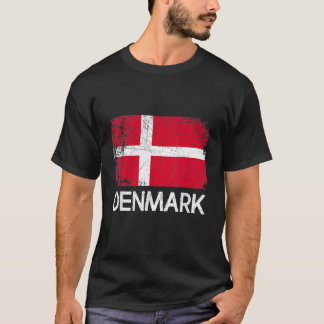 Camiseta Danish Flag Vintage