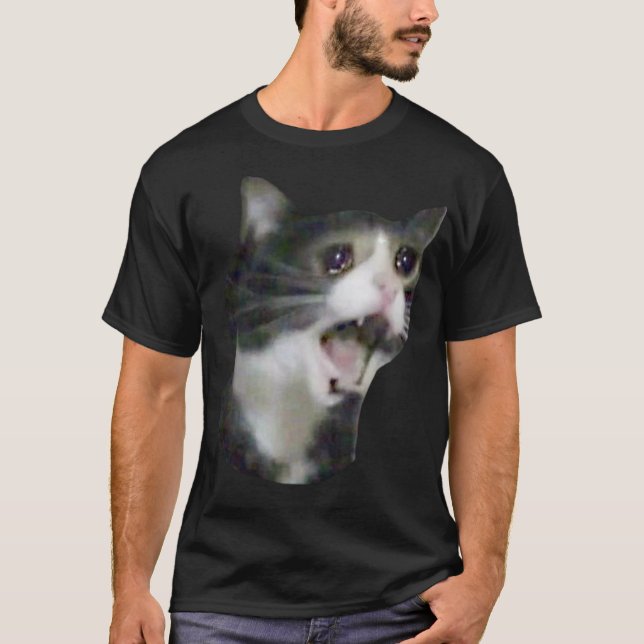 Camiseta Dank Memória Trending Sad Chorando Bonito de Molho (Frente)