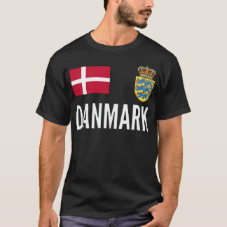 Camiseta Danmark Soccer Jersey Dinamarca World Futebol