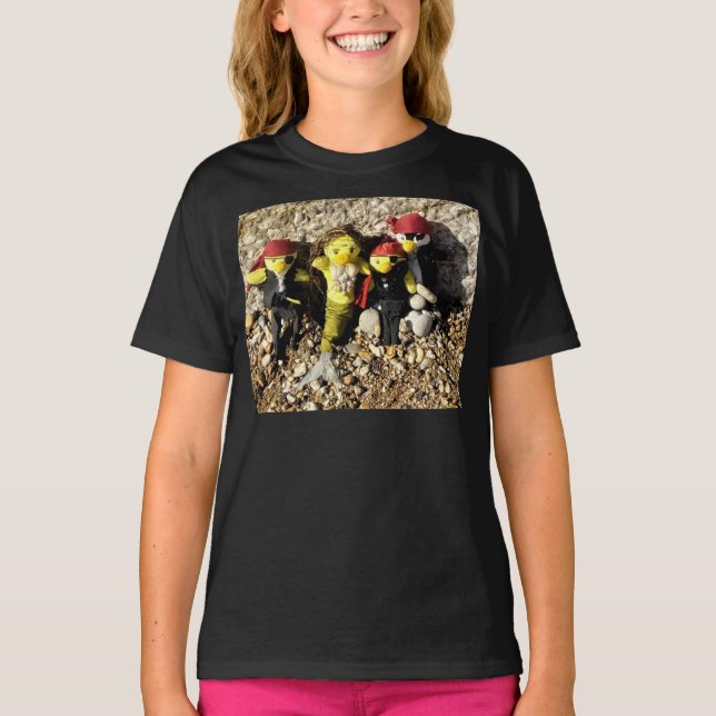 Camiseta Danni a Sereia com Piratas (Frente)