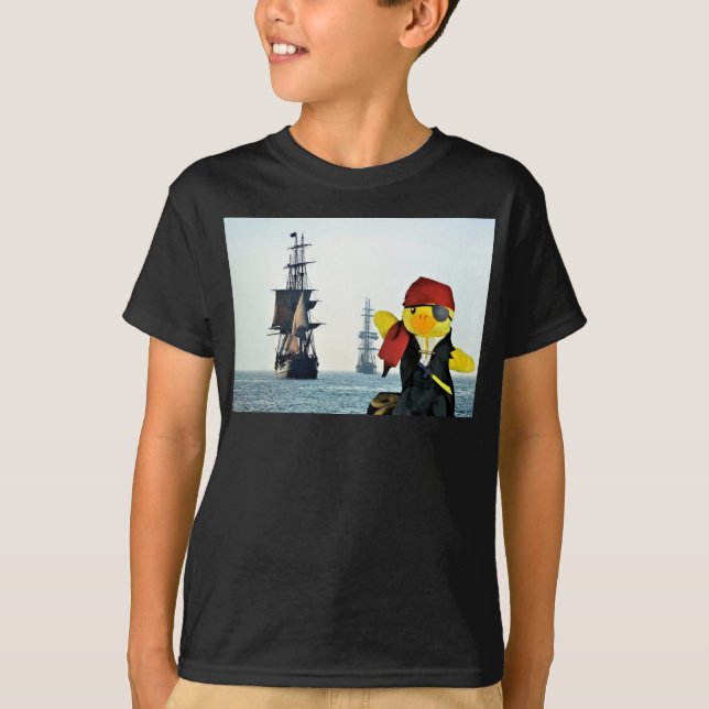 Camiseta Danny Duck o Pirata (Frente)