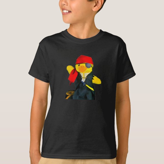 Camiseta Danny Duck, o pirata (Frente)