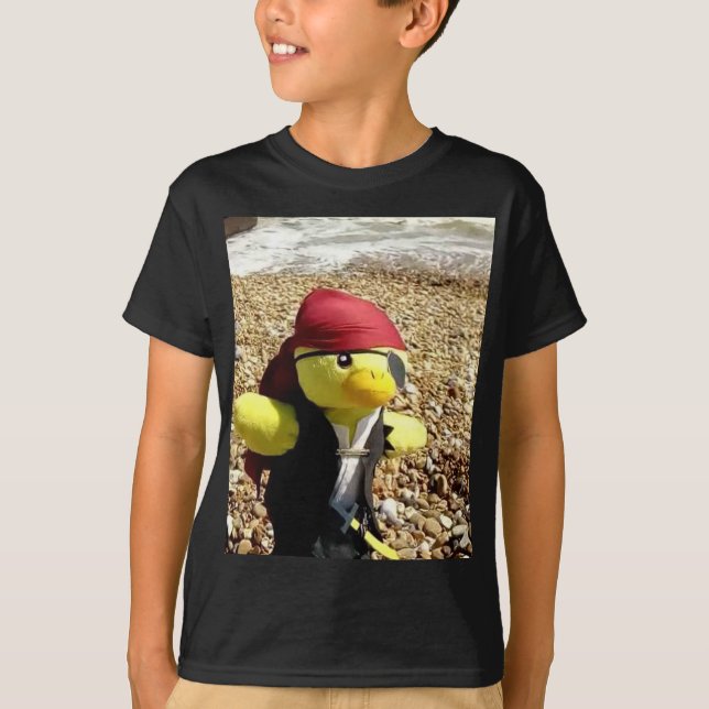 Camiseta Danny Duck, o pirata (Frente)