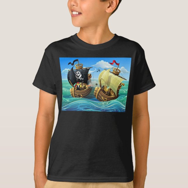 Camiseta Danny Duck o Pirata (Frente)