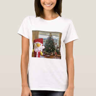 Camiseta Danny Duck Papai Noel - Aventura de Natal
