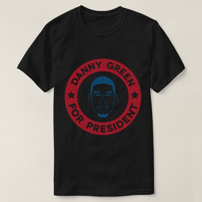 Camiseta Danny Green para o presidente (Frente do Design)