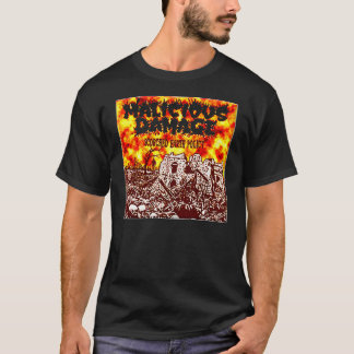 CAMISETA DANO MALICIOSO "POLÍTICA CHAMUSCADA DA TERRA "
