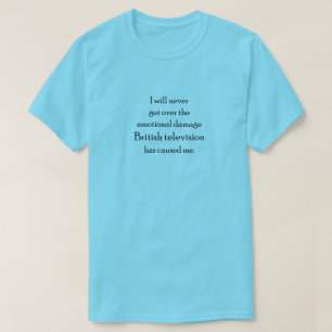 Camiseta Danos emocionais da British Telly