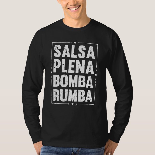 Camiseta Danseuse Merengue Bachata Cumbia (Frente)