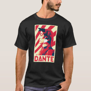 Camiseta Dante Alighieri Famoso Poeta E Escritor Italiano