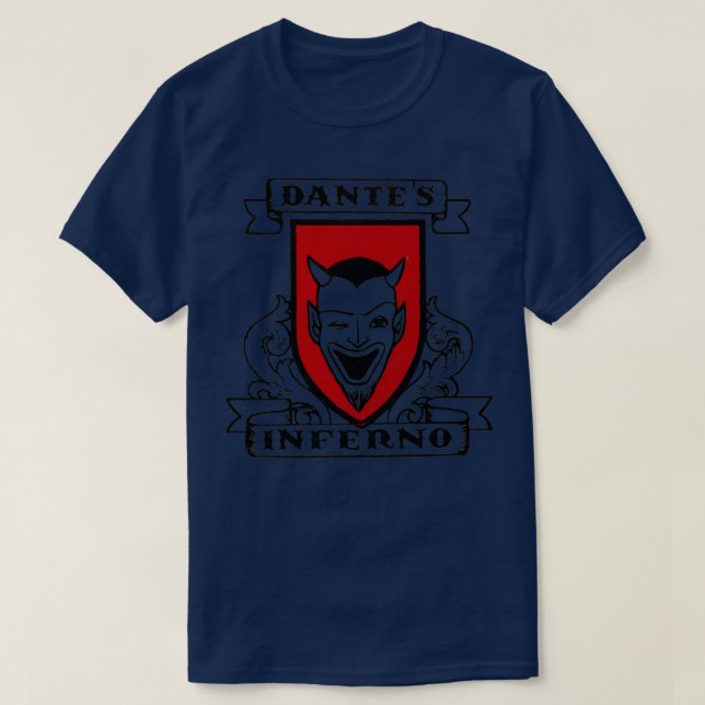 Camiseta Dantes Inferno (Frente do Design)