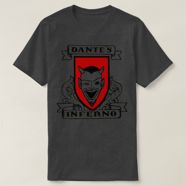 Camiseta Dantes Inferno (Frente do Design)