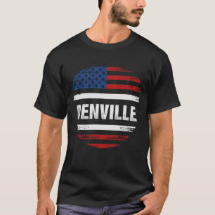 Camiseta Danville City USA American Flag