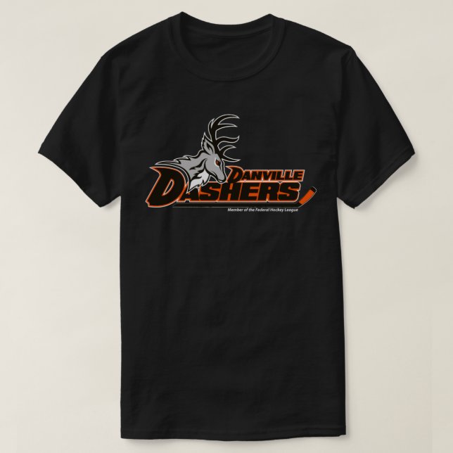 Camiseta Danville Dashers Classic T Shirt (Frente do Design)