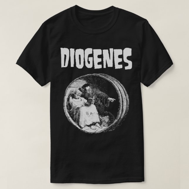 Camiseta Danzigenes Diógenes de Sinope (Frente do Design)