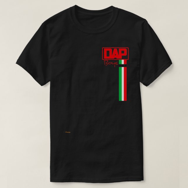 Camiseta Dap Boys Itália (Frente do Design)